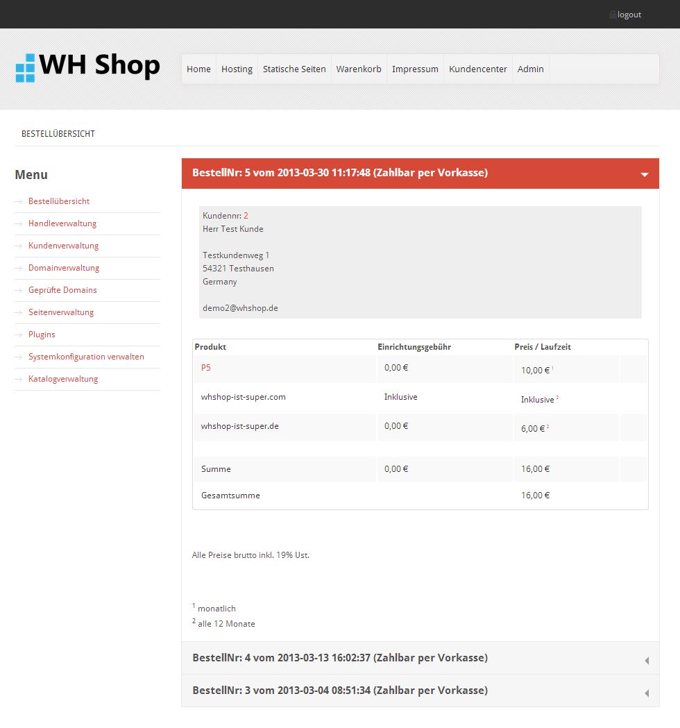 WHShop